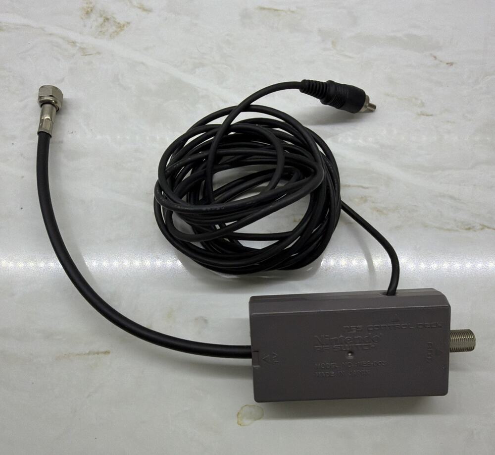 Original Official Nintendo NES SNES RF Switch AV Video Cable Cord Model NES-003